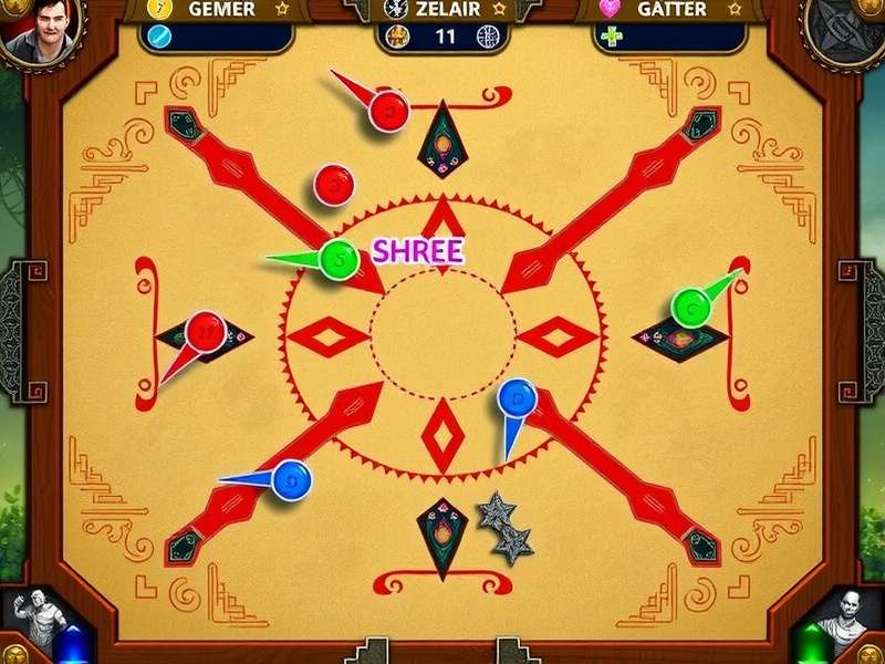 Carrom Warrior X Gameplay Screenshot